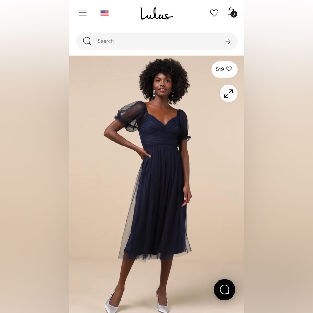 Navy blue lulus dress